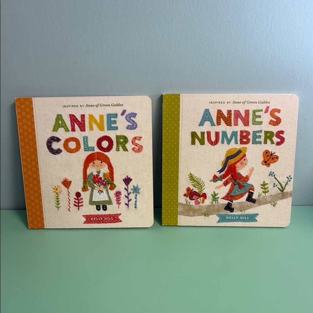 Tundra Anne’s Numbers & Anne Colors Kids Boardbooks, Numbers & Colors Books